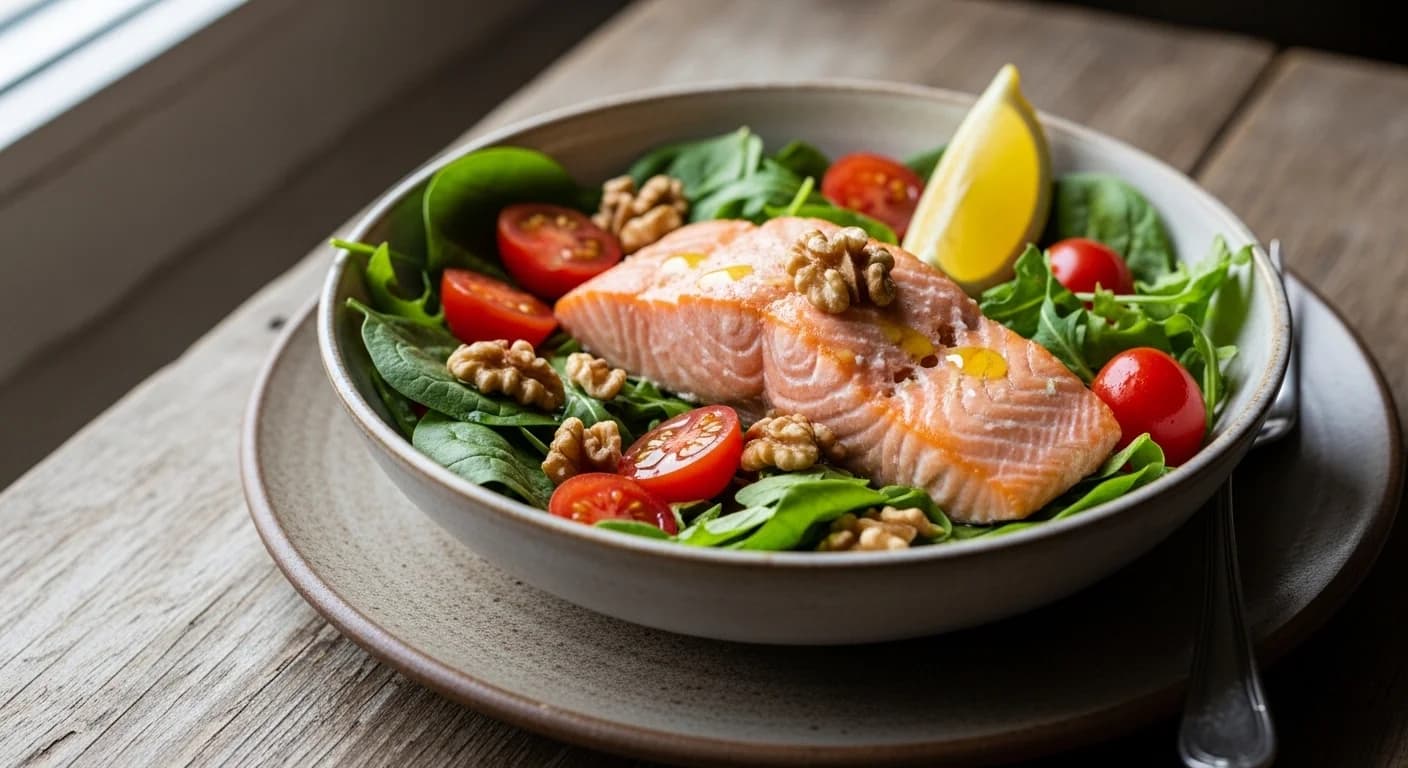 Assorted fresh berries including blueberries, strawberries, and blackberries rich in anthocyanins and antioxidants