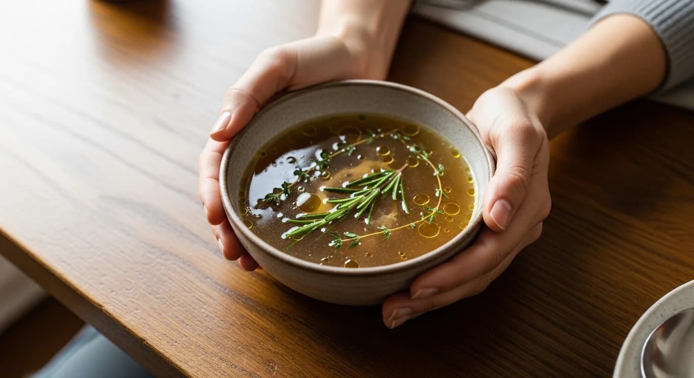 Anti-inflammatory meal bowl with leafy greens, nuts, seeds, and fresh vegetables for chronic pain management