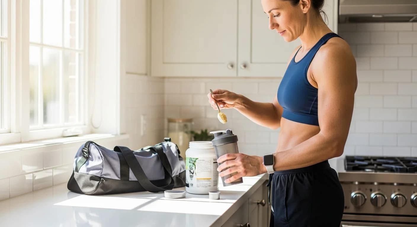 Balanced meal combining protein, carbohydrates, and vegetables for optimal muscle building nutrition