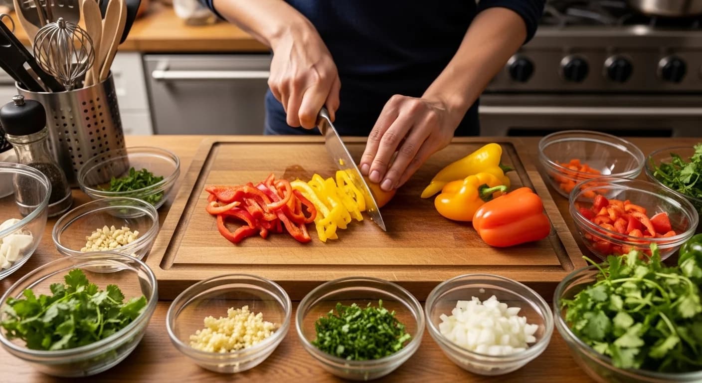 Storage containers with meal prep showing organized refrigerator and proper food storage techniques