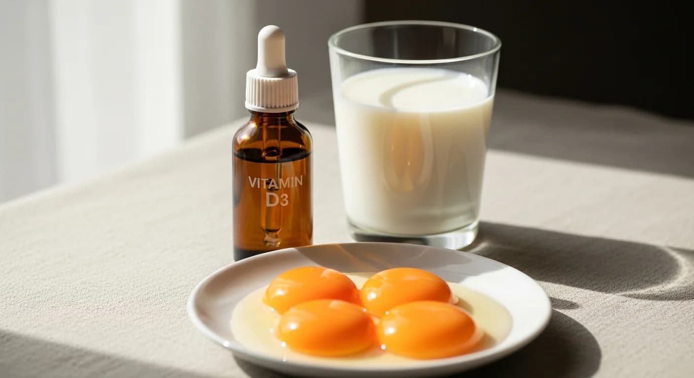 Vitamin D3 supplement bottles showing different dosages 1000 2000 and 4000 IU options