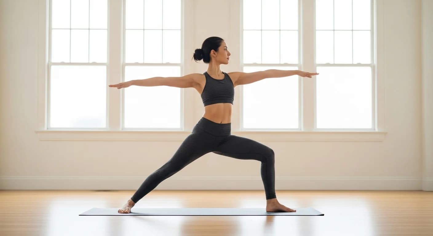 Supported yoga poses using bolsters and props for deep relaxation and nervous system calming