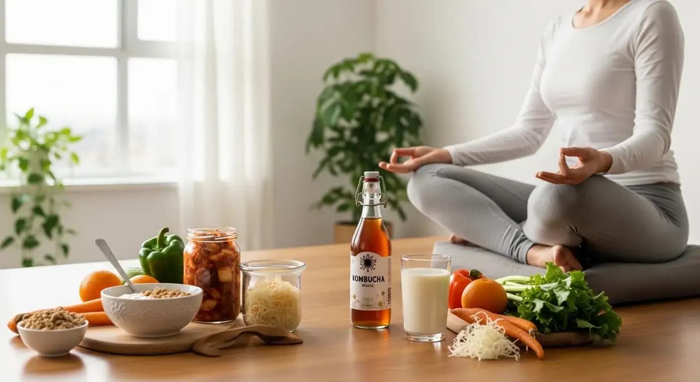 Illustration of gut-brain communication