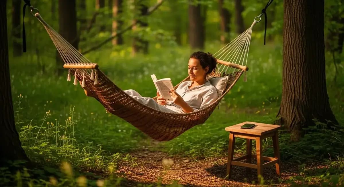 Person sleeping peacefully with moon symbol