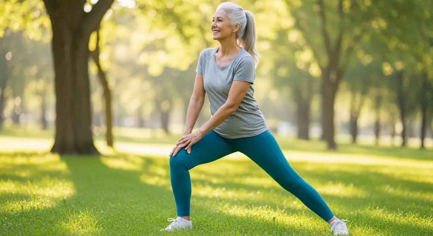 Person in ice bath for recovery