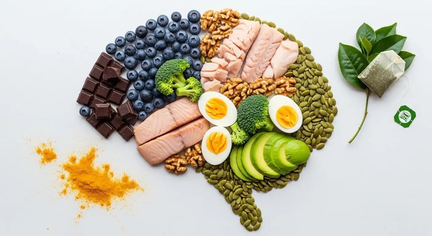 Probiotic supplement capsules with fermented foods including yogurt and sauerkraut