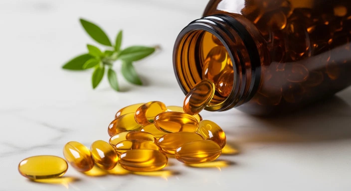 Athlete performing strength training with ashwagandha supplement benefits for muscle recovery and performance