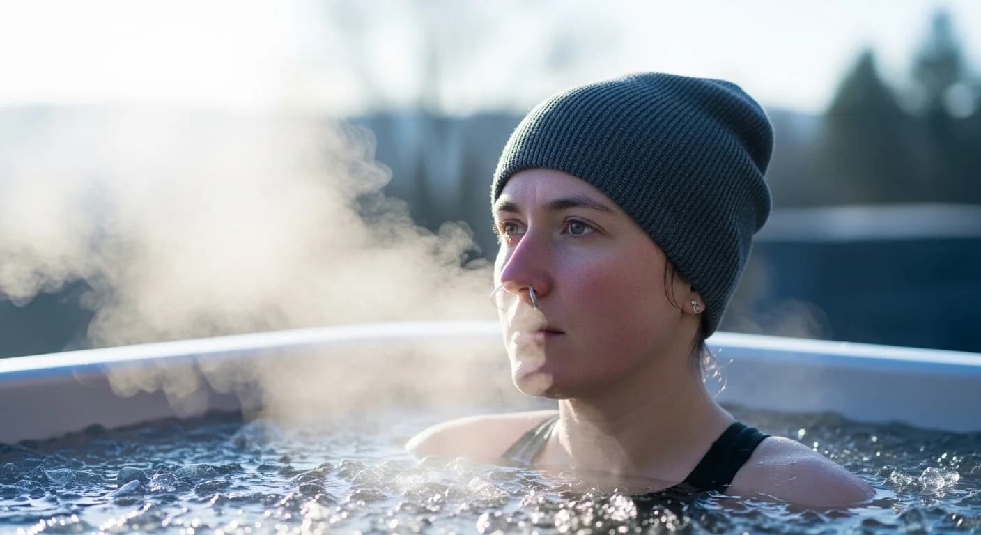 Muscle growth adaptation diagram showing inflammation-driven hypertrophy and satellite cell activation process