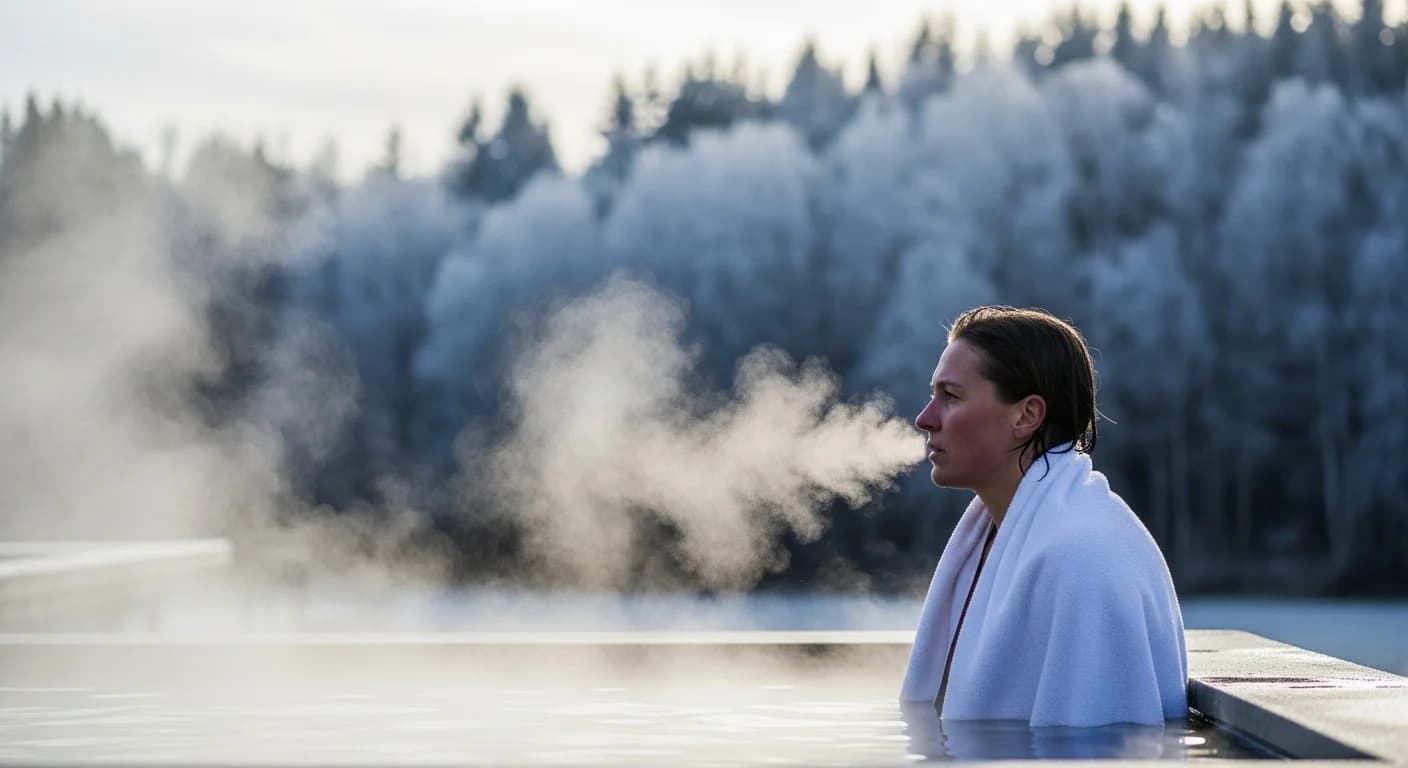 Recovery methods integration showing cold exposure combined with sleep nutrition and active recovery