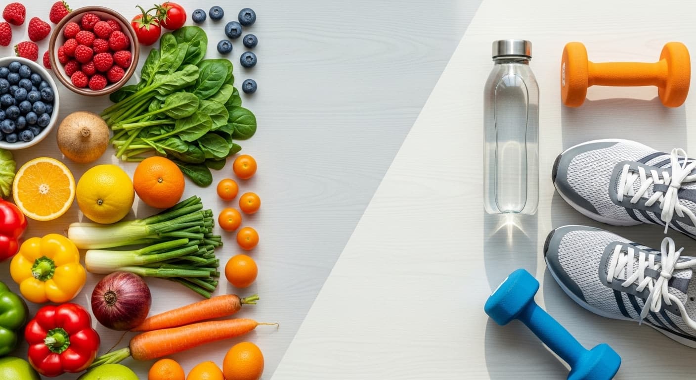 Long-term sustainable weight loss approach with balanced nutrition and exercise